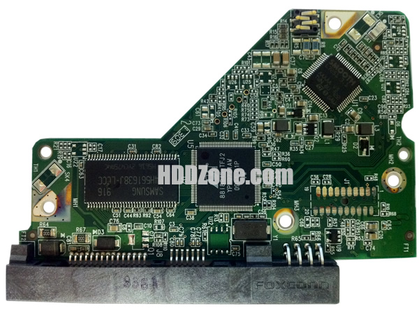 2060-701607-000 WD Placa de Circuito Impresso Disco Rígido