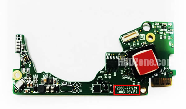 2060-771939-003 WD Placa de Circuito Impresso Disco Rígido