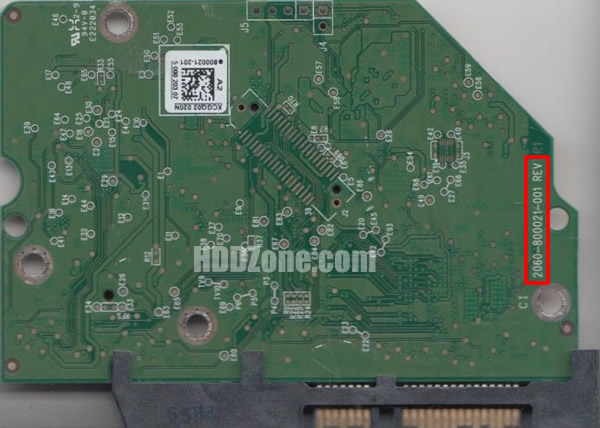 2060-800021-001 WD Placa de Circuito Impresso Disco Rígido