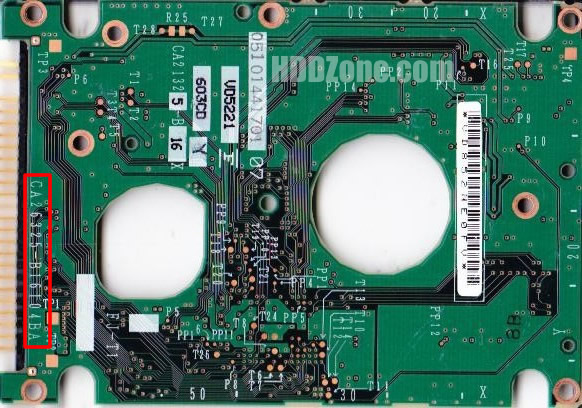 CA26325-B16104BA Fujitsu Placa de Circuito Impresso Disco Rígido