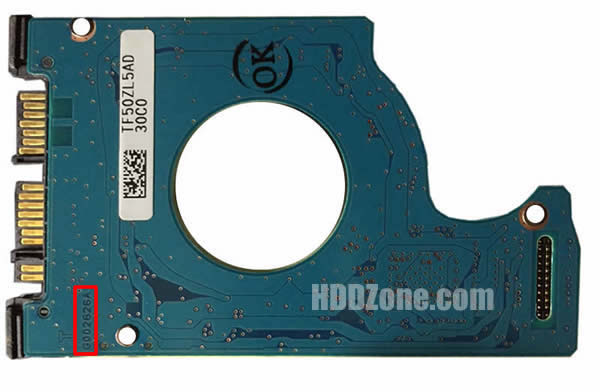 G002626A Toshiba Placa de Circuito Impresso Disco Rígido