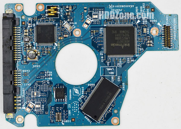 G002822A Toshiba Placa de Circuito Impresso Disco Rígido