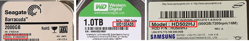 Encontre PCB por Modelo de Disco Rígido