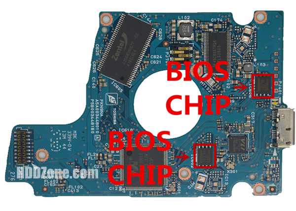 G3448A Toshiba Placa de Circuito Impresso Disco Rígido
