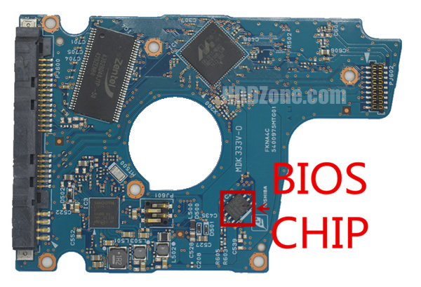 S40097 Toshiba Placa de Circuito Impresso Disco Rígido